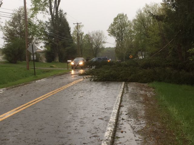 Storm damage